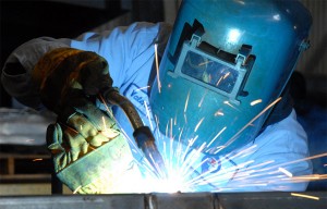 Welding works on CP conveyor system